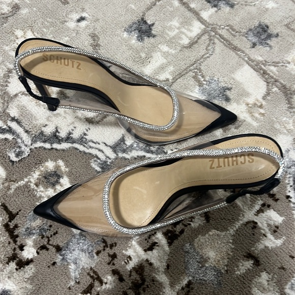 Schutz 8.5 Sling Back heels New - Picture 4 of 7